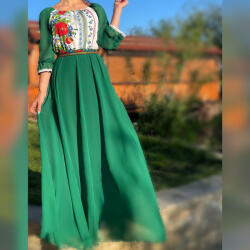 Ie traditionala Rochie eleganta lunga Martha 3