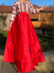 Ie traditionala Rochie Stilizata Traditional cu imprimeu Elena 15