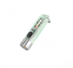 Contact Electric Lanterna reincarcabila tip breloc verde, S11 TIKI, 400lm, UV, 11 moduri (S11-GREEN)