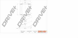 Dr! ve+ Filtru ulei Dr! ve+ DP1110.11. 0096 (DP1110.11.0096) - automobilus