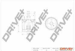 Dr! ve+ Filtru ulei Dr! ve+ DP1110.11. 0045 - automobilus