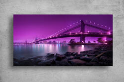 Persona Tablouri Canvas Urbane - Podul purpuriu - tapet-canvas - 150,00 RON
