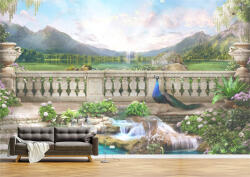 Persona Tapet Premium Canvas - Peisaj cu munti si lac - tapet-canvas - 480,00 RON