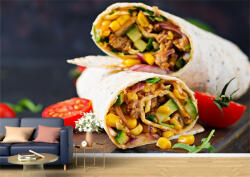 Persona Tapet Premium Canvas - Burrito cu rosii - tapet-canvas - 720,00 RON
