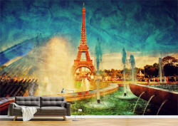 Persona Tapet Premium Canvas - Turnul Eiffel vintage - tapet-canvas - 720,00 RON