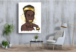 Persona Tablou Canvas - Abstract femeie cu bijuterii - tapet-canvas - 100,00 RON