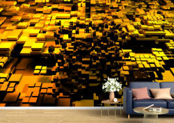 Persona Tapet Premium Canvas - Tapet 3d abstract cuburi si dreptunghiuri - tapet-canvas - 340,00 RON