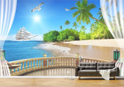 Persona Tapet Premium Canvas - Plaja la malul marii - tapet-canvas - 340,00 RON