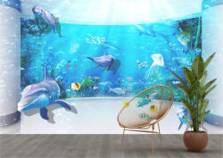 Persona Tapet Premium Canvas - Viata in ocean abstract - tapet-canvas - 340,00 RON