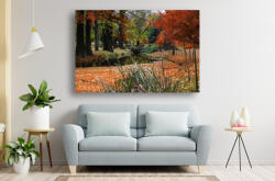 Persona Tablou Canvas - Peisaj de toamna in Parcul Romanescu - tapet-canvas - 120,00 RON