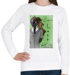printfashion Zane's Last Hope - Női pulóver - Fehér (7051025)