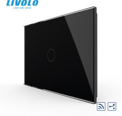 LIVOLO Intrerupator tactil simplu cap scara cruce wireless Livolo, standard italian (VL-FC1SR-3G-P901-3B)