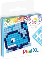 Pixelhobby Set creativ cu pixeli Pixelhobby - XL, Kit, 4 culori (27009-Whale)