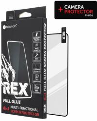 Sturdo Sticlă de protecție Sturdo Rex + Protectie camera Samsung Galaxy S22, negru, 6in1