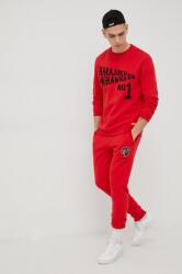 Superdry bluza barbati, culoarea rosu, cu imprimeu PPYY-BLM13T_33A
