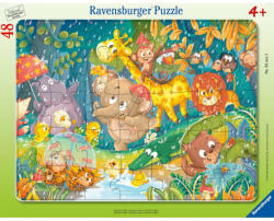 Ravensburger Puzzle Tip Rama Jungla, 48 Piese - Ravensburger (rvspc05177)