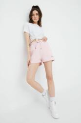 Karl Kani rövidnadrág női, rózsaszín, nyomott mintás, közepes derékmagasságú - rózsaszín M - answear - 11 990 Ft