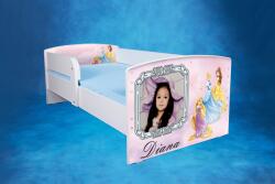 Patut Printesele Disney Cu Saltea Inclusa 160x80 Cm, Varianta Cu Sertar Ptv2766 (PTV2766)