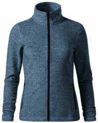 MALFINI Női fleece pulóver Shift - Sötét denim melírozott | XS (851M212)