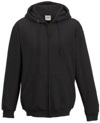 Just Hoods Hanorac pentru barbati cu fermoar, AWJH050 Zoodie, charcoal (awjh050ch)