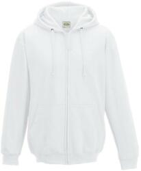 Just Hoods Hanorac pentru barbati cu fermoar, AWJH050 Zoodie, arctic white (awjh050awh)