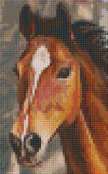 Pixelhobby Pixel szett 2 normál alaplappal, színekkel, ló - kreativjatektarhaz - 13 090 Ft