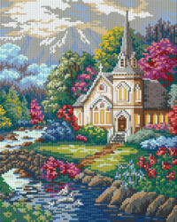 Pixelhobby Pixel szett 9 normál alaplappal, színekkel, templom - kreativjatektarhaz - 36 790 Ft
