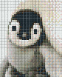 Pixelhobby Pixel szett 1 normál alaplappal, színekkel, pingvin - kreativjatektarhaz - 7 890 Ft