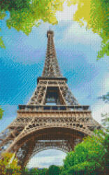 Pixelhobby Pixel szett 8 normál alaplappal, színekkel, Eiffel-torony