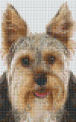 Pixelhobby Pixel szett 2 normál alaplappal, színekkel, kutya