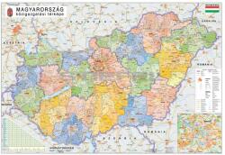 Stiefel Magyarország közigazgatása térkép a járásokkal keretezett, tűzhető - mindentudasboltja - 137 990 Ft