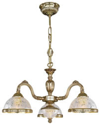 Reccagni Angelo Candelabru clasic cu 3 brate design italian realizat manual 6302 (RA-L. 6302/3)