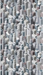 AA Design Fototapet abstract 3D cu zgarie-nori The Wall (382501)