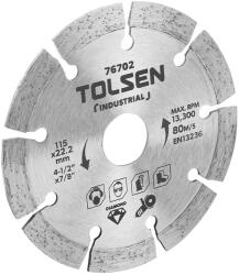 TOLSEN TOOLS Lama de taiere diamantata (Industrial) 180x22.2 mm 10 mm Max (76705) Disc de taiere