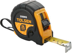 TOLSEN TOOLS Ruleta 3 m x 16 mm cu capac moale din PVC (35002)