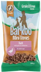  Barkoo Barkoo Pachet economic Mini Bones (semi-umede) 4 x / 8 200g - rețetă FĂRĂ CEREALE Rață cu mazăre & merișoare 200 g - zooplus - 49,41 RON