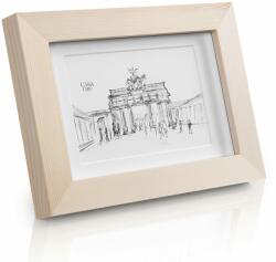 Casa Chic Edinburgh, рамка за картини, правоъгълна, снимки 10 x 15 cm, паспарту, истинско дърво (CL-4X6-1-UNP) (CL-4X6-1-UNP) - electronic-star