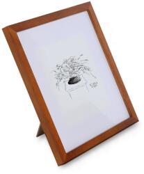 Casa Chic Brighton, рамка за картини, стъкло, 15 x 15 cm с паспарту, истинско дърво (CL-6X6-RUST) (CL-6X6-RUST) - electronic-star