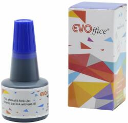 EVO Bélyegzőfesték 30 ml, evoffice kék (EV3H01AB) - pepita