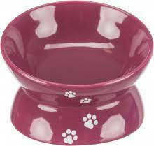 TRIXIE Ceramic Bowl - kerámia tál (berry) macskák részére (0, 15l /Ø13cm)