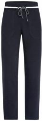 Daiber Pantaloni trening pentru dame cu dungi contrastante JN779 - Albastru închis / albă | XL (JN779-1767588)
