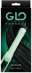 NS Toys Bici GLO Bondage Flogger Green