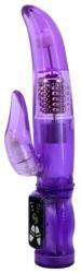 Debranet Vibrator Rabbit cu Cap Rotativ 22 cm Vibrator