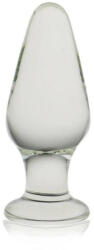 Lovetoy Butt Plug Glass Romance Clear