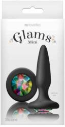 NS Novelties Butt Plug Glams Mini Rainbow