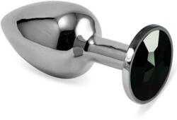 Lovetoy Butt Plug Metal Rosebud S - Piatra Neagra