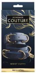NS Toys Catuse Bondage Couture Wrist Cuff Blue
