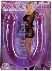 Seven Creation Dildo Dublu Femei Double Mini Dong Clear Lavender 30 Cm Dildo