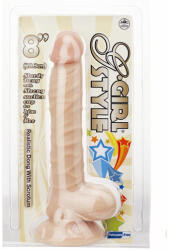 NMC Dildo Realistic cu Testicule G Girl Style 8 inch Dong Dildo