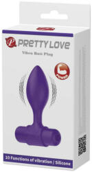 Pretty Love Butt Plug cu Vibratii Pretty Love Vibra Purple
